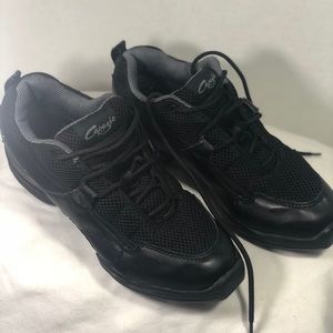 Capezio Mens Dance Sneakers Size 9.5 Black Shoes